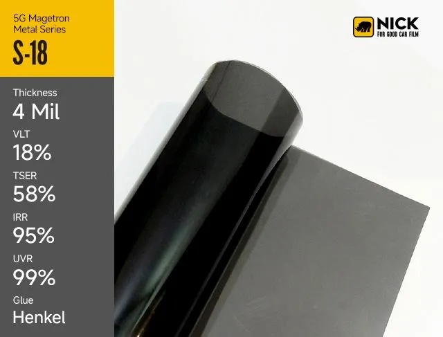 Film Lewn Metalliku U Film Metalizzat tat-Tieqa Offerta Protezzjoni Premium tal-Karozza